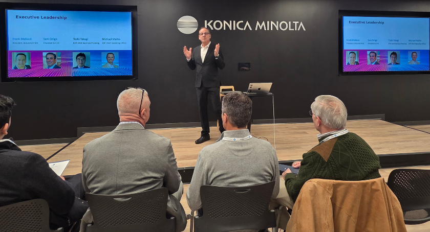 Frank Mallozzi details Konica Minolta's newest product launches and industry trends.
